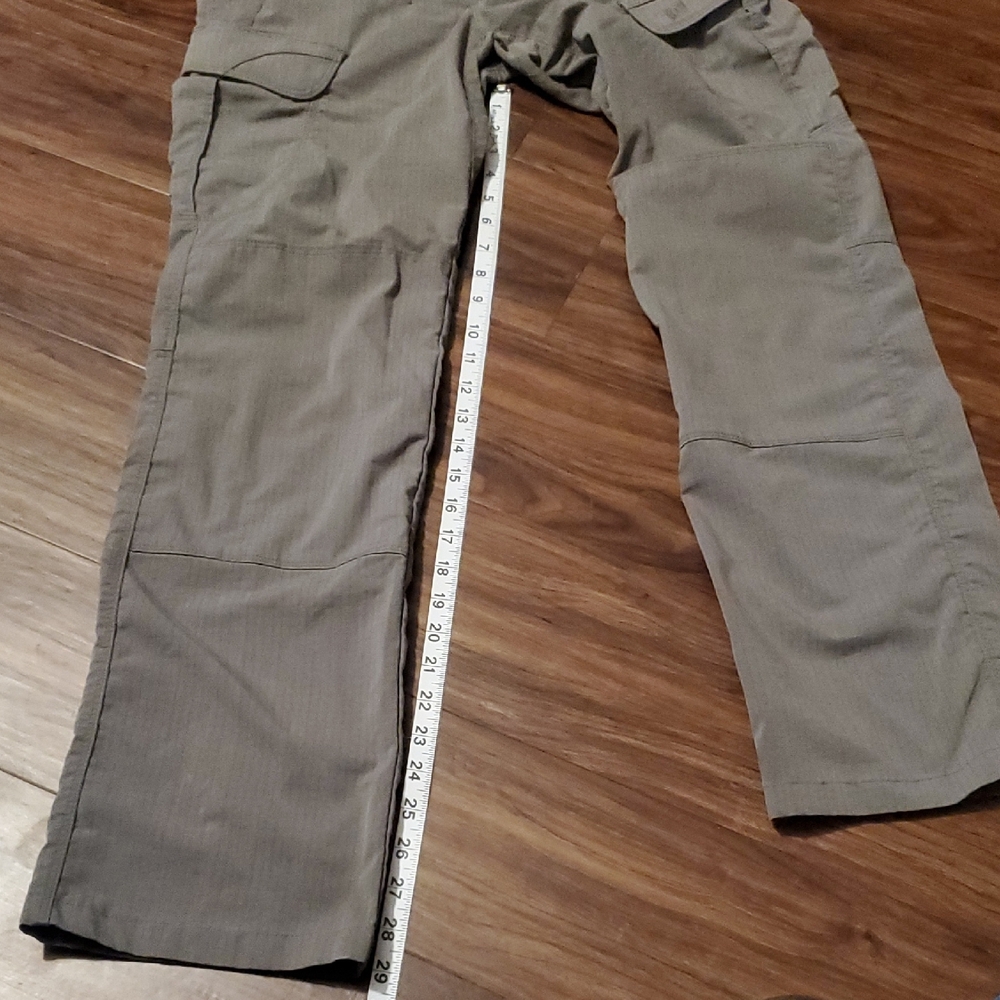 Womens 5.11 Gray Cargo Pants with Multiple Utility Pockets - Picture 6 of 13